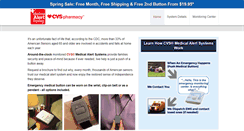 Desktop Screenshot of medicalalertsystem.com